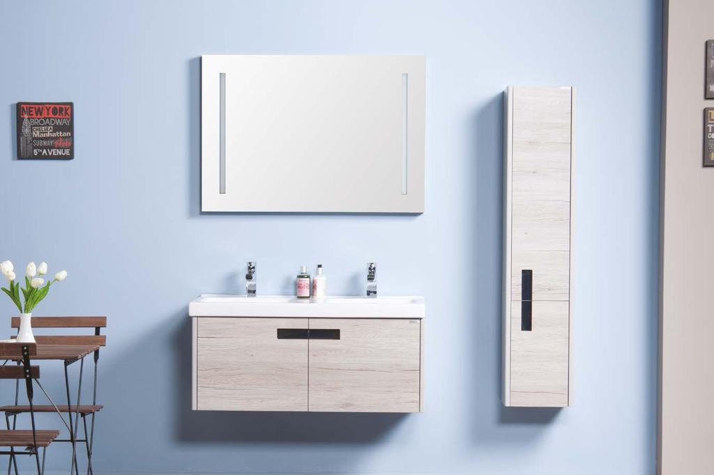 Monza 100 cm Smart 65 cm 100 cm banyo dolabı 100 cm bathroom furniture unit