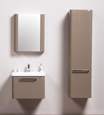 Nero 80 cm Norma 60 cm 60 cm ve 80 cm banyo dolabı 60 cm ve 80 cm bathroom furniture unit NERO Akrilik lake boya, tam