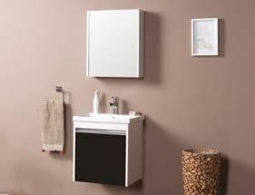 52 cm banyo dolabı 52 cm bathroom furniture unit Body 30 mm white MDF lam, doors freeze