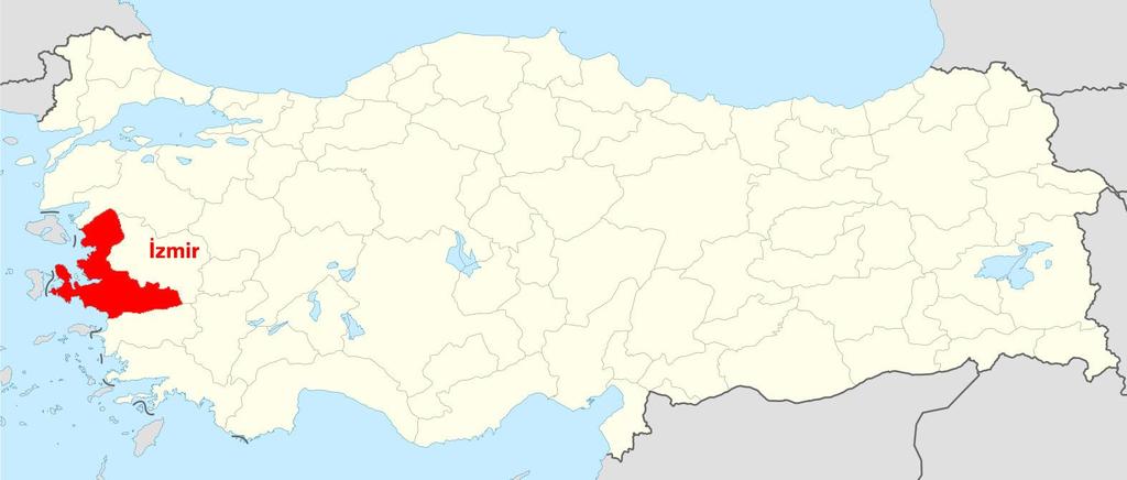 7.BULUNDUĞU BÖLGENİN ANALİZİ ve KULLANILAN VERİLER: İZMİR Türkiye'nin üçüncü büyük şehri olan İzmir, çağdaş, gelişmiş, aynı zamanda işlek bir ticaret merkezidir.