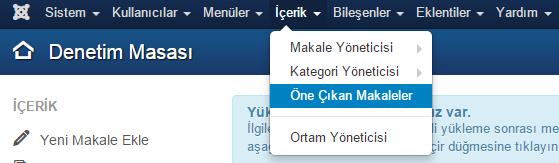 Öne Çıkan Makaleler Öne çıkan makaleler diğer oluşturduğumuz makalelerden yapısal olarak pek bir farkı yoktur.