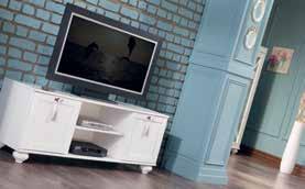 Coupled with the comfort of the Side Sitting Group, the Side Compact TV Unit