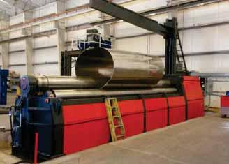 for pipe production Boru üretimi için ön gerilmeli özel silindir makinesi AHS 30/08