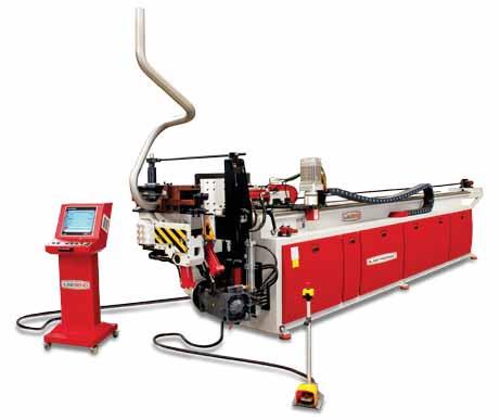 48 ABM 76 CNC 3 TUBE BENDING MACHINE WITH MANDREL MALAFALI BORU BÜKME MAKİNESİ ABM 76 CNC-3 Tube Bending Machine bends tubes up to 76 mm diameter with high quality and accuracy as servo motor
