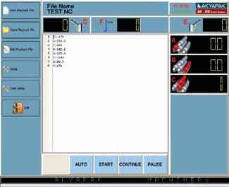 While that process is going on, system behaves artificially, learn the process and records. The second and the other pieces can be bent automatically via using the recorded program.