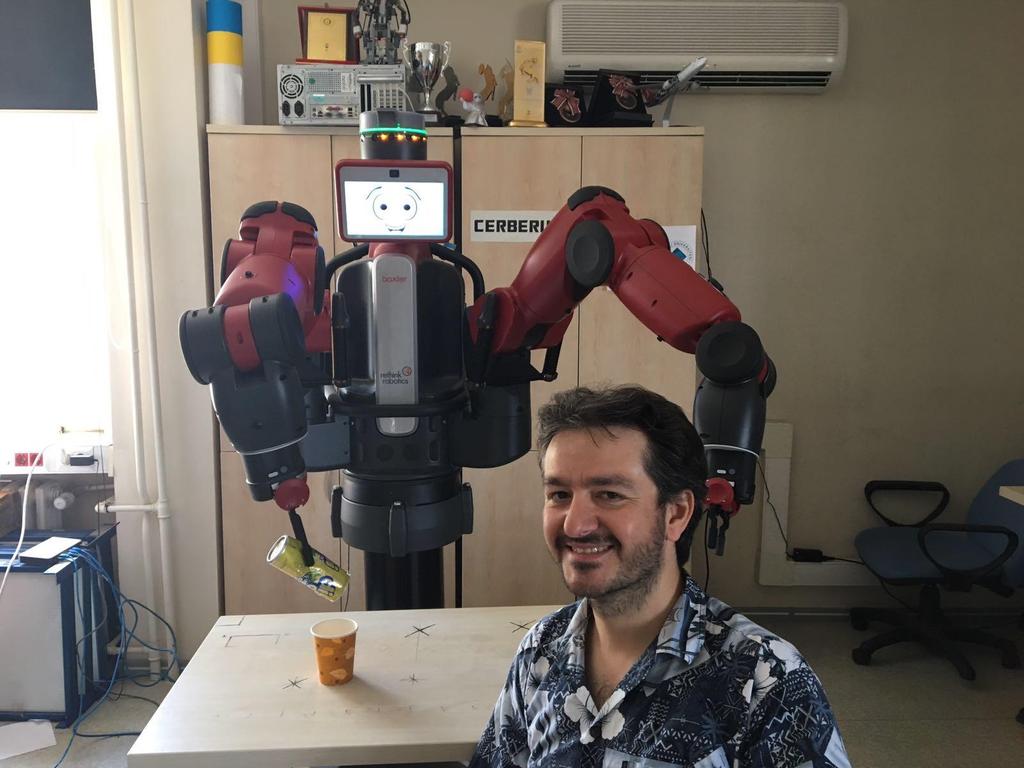 AILAB daki Yeni Bilişsel Robotları Baxter H2020