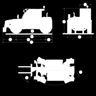 10 Lastikler 12-16,5 Lastikler 400/70-24 Dişli Tip Hidrolik Pompada Yağ Akışı Paylaşımı 94 litre / 210 bar 70 litre A 4.600 mm H 2.100 mm 117 litre / 210 bar B 1.250 mm M 1.010 mm A 3.