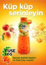 Fuse Tea den Yepyeni Bir Tat: Fuse Tea Küp Küp Fuse Tea Nisan ayında Türkiye de yepyeni ürünü Fuse Tea Küp Küp ile tüketicilerin karşısına çıktı.