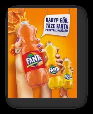 Irak Fanta Fruity Lansmanı CCI Irak, aromalı portföyünü genişletmek amacıyla Ramazan ayında yeni Fanta Fruity yi 250 ml kutu ve 750