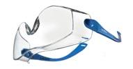 Ürün kodu: R 58 248 Numaralı gözlük üstü koruyucu gözlük Her baş şekline uyum için ileri-geri uzunluk ayarı ve açısı değiştirilebilir yapı Dräger -pect 8240 PC Lens, UV,