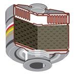EN 148-1 Standardına uygun bağlantı filtreler, insan sağlığını tehdit eden maddelere karşı koruma sağlarken, düşük solunum direnci ile yüksek performanslı kullanım kolaylığı sağlamaktadır.