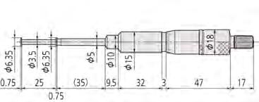 75-100 mm 76,5-101,5 mm 12,7 40 100 160 Döner milli tip No dış iç Disk çapı l mm L 146-121 0-25 mm 1,6-26,5 mm 6,35 135 146-122 0-25 mm 1,6-26,5 mm 12,7