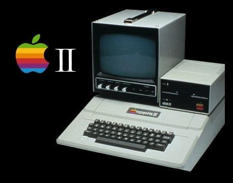 1976 yılında, ekran ve klavyeye sahip bilgisayar olan Apple II