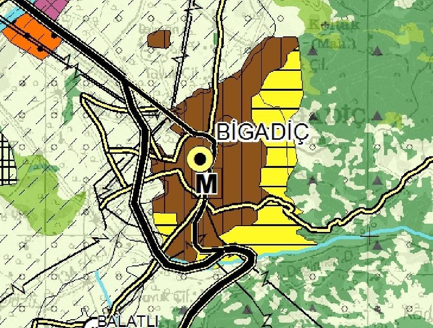 tarafından 05.06.2015 tarih ve 13549 sayılı karar ile onanmış Balıkesir Çanakkale Planlama Bölgesi 1/ 100.