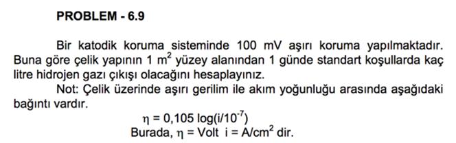 Elektrokimyasal Yöntemlerle Korozyon Hızının Bulunması Korozyon yapı olarak genellikle elektrokimyasal bir olay olduğu için, elektrokimyasal yöntemlerle ölçülmesi de mümkündür.