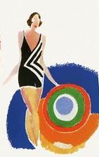 Görüntü 6. Sonia Delaunay ın illüstrasyonları ve kendi ürettiği tasarımları.