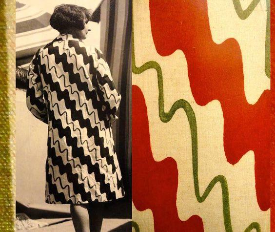 80 Görüntü 9. Sonia Delaunay ın desen çalışmaları, giysi üzerine dokuma veya baskı yöntemi ile aktarılması. Kaynak: http://madammeow-hollygaboriault.blogspot.