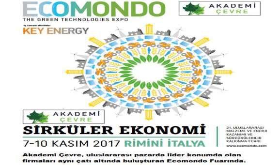 ECOMONDO- YEŞİL TEKNOLOJİ FUARI 07-10 Kasım 2017 AKADEMİ