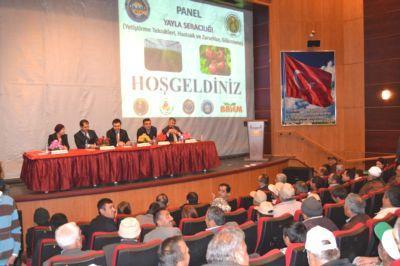 İş Hayatında Sözlü İletişim Araçları Panel (Açık Oturum): Dinleyiciler önünde güncel, siyasi,