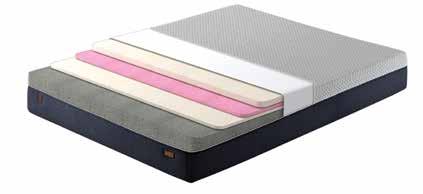 Yataş Kalitesiyle Visco Visco Optimum Support yatak gelişmiş iç yapısı ile konforlu bir uyku deneyimi sunar.