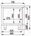 Standard ihaz Altı Buzdlapları-Kısa Undercunter Refrigeratrs-Shrt Standard Standard Çekmece Seçenekleri / Drawer Optins Kd Özellikleri Available des 1D 1/1 Çekmece - 1/1 Drawers 215 ve Kızağı and