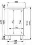 Yatay Buzdlapları unter ype Refrigeratrs Bar Çekmece Seçenekleri / Drawer Optins Kd Özellikleri Available des 3D 1/3 Çekmece - 1/3 Drawers 395 2D 1/2 Çekmece - 1/2 Drawers 310 ve 35 Kızağı and Hlder