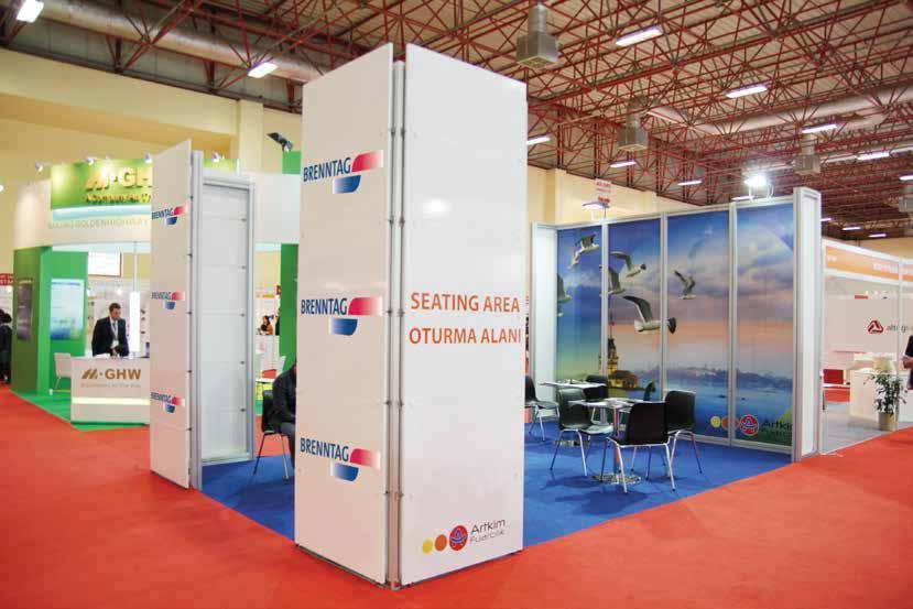 Seating Area 1,750 Promote your company with your advertisement on the panels by being the sponsor of Seating Area where visitors will rest and the professionals meet with