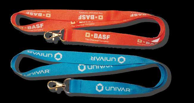 Visitor Lanyards SOLD Promote your company with your logo on the Visitor Lanyards of the