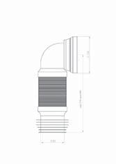 PİS SU BAĞLANTI PARÇALARI - WASTE WATER CONNECTORS KÖRÜKLÜ KADALAR - FLEXIBLE