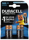 Turbo Max AAA 81521601 5000394072053 5000394072060 Duracell Turbo Max İnce