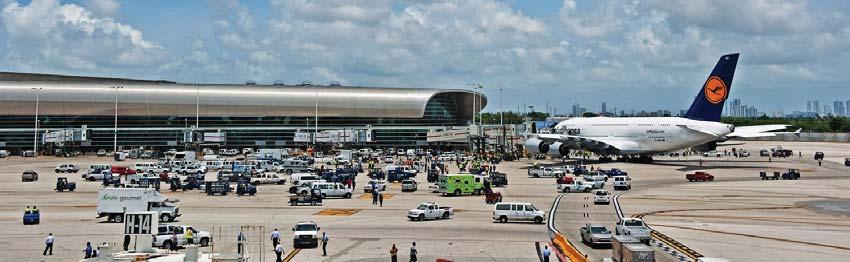 proje Miami Uluslararası Havaalanı Concourse J Terminali Miami nin yüksek nemli ikliminde, kondens hatları için uygun fiyatlı ve yüksek performanslı Armaflex Elastomerik Kauçuk Köpüğü ürünleri