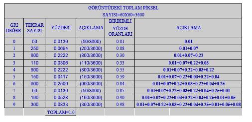 2. Birikimli yüzde