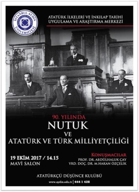 Yılında Nutuk ve Atatürk ve Türk Milliyetçiliği