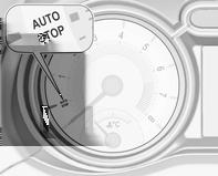 Şanzıman ekranı Otomatik modda, sürüş programı Sürücü bilgi sisteminde D ile gösterilir. Manuel vites değiştirme modunda, M ve seçili vitesin rakamı gösterilir. R, geri vites anlamına gelir.