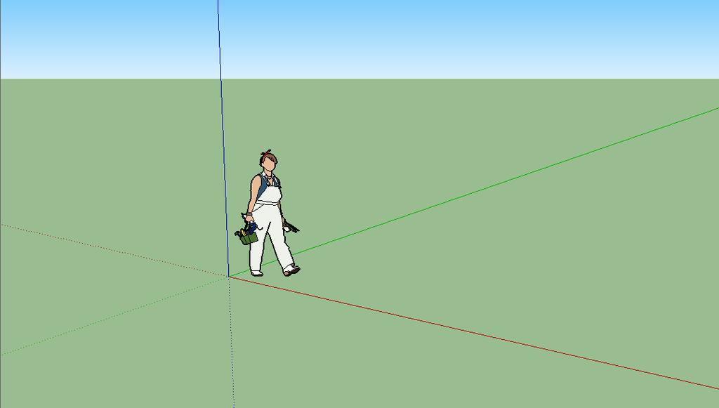 Çizim alanı oçizim alanı modellerin yaratıldığı alandır. SketchUp Arayüzü Keşfi 1.
