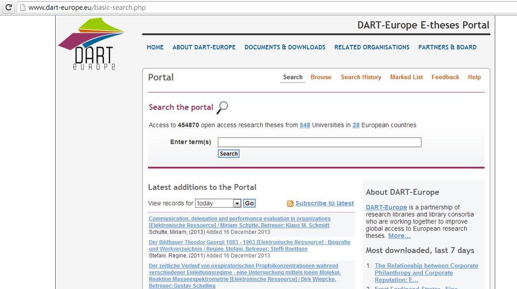 DART-Europe