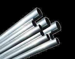 Galvanizli Çelik Elektrik Tesisat Boruları / Galvanized Steel Conduit Systems Galvanizli Çelik Elektrik Tesisat Boruları / Galvanized Steel Conduit Systems PB-EMT4-1 EMT Dişsiz Galvanizli Çelik