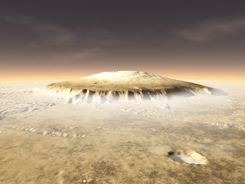 Dağcılık Güneş sistemindeki bilinen en yüksek dağ ise Mars