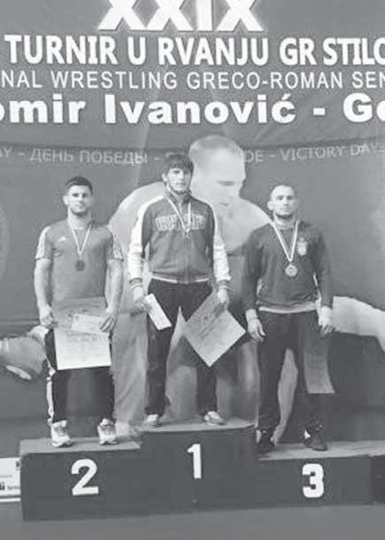Dva týždne po víťazstve voľnoštýliara Soslana Gaglojeva na turnaji v Sofii skončil v sobotu zápasník v gréckorímskom štýle István Lévai druhý na dobre obsadenom turnaji v Belehrade v kategórii do 66