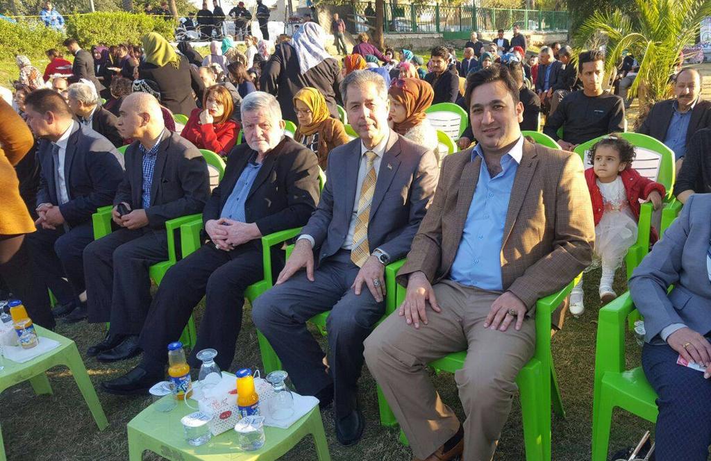Törende çok sayıda milletvekili ve Bağdat il meclis üyesi, birçok sivil toplum örgütü temsilcisi hazır bulunmuştur.