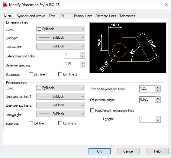 AutoCAD 2014 Kullanımı Dimension (Ölçülendirme) Komutu Set current ile seçili olan ölçülendirme sitili bütün çizim için güncel hale getirir.