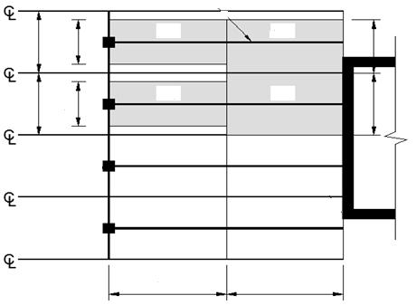 Örnek Bina: Eşdeğer Çerçeve Yaklaşımı Analizlerin süresini kısaltmak Hwang ve Moehle (2) modeli Eşdeğer kiriş A1 A2 l αl αl 2 2 2 1 2 Genişlik,l 2 l 2