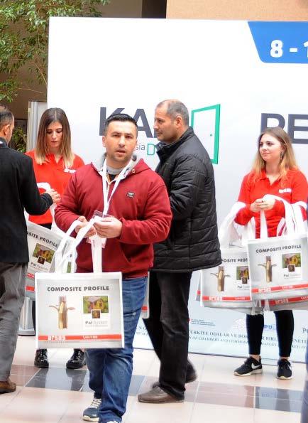 göre belirlenir, maksimum 5 firma ile sınırlıdır. Katılımcı firma yalnızca 2 tanıtım elemanını alanda görevlendirebilir.