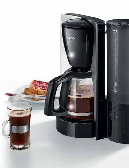 Kahve Makineleri ve Kahve Değirmeni TKA 6A043 ComfortLine Kahve Makinesi Private Collection Güç: 1200 Watt Aroma koruyucu 10/15 fincan kapasitesinde (1,25 l) cam sürahi Damak zevkine uygun kahve
