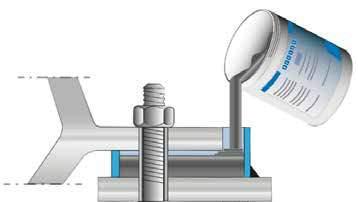 WEICON CBC Chocking Backing Compound titreşime dayanıklı, darbeye dayanıklı, kırılmaya karşı dayanıklı WEICON CBC