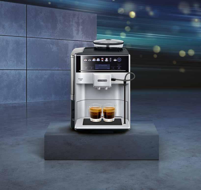 Evde profesyonel kahve deneyimi arayanlara. EQ.9 Home Connect Tam Otomatik Kahve Makinesi Günün her anına tazelik katan dokunuşlar: Tam Otomatik Kahve Makinesi EQ.