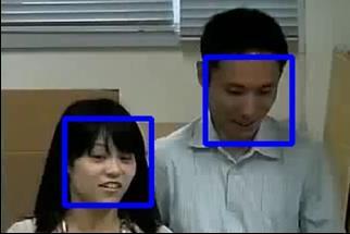 Yüz algılama sınıflandırıcısı WJ-NV200 Face detection sample video clip adlı