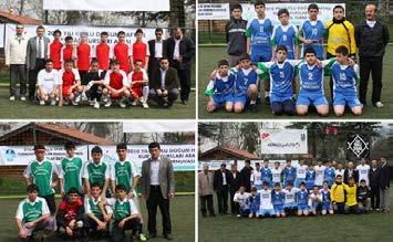 Futbol Turnuvası 2010 yılı Kutlu Doğum Haftası etkinlikleri kapsamında Rize merkez ve köylerinde eğitim ve öğretimine