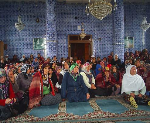 Peygamberin Ahlakı Kur an Ahlakı konulu konferans, halkımızın yoğun katılımı ile icra edildi.