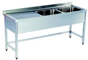 850 E1N 140 1400 700 850 İKİ EVYELİ DOUBLE SINK W D H E2N 146 1400 600 850 E2N